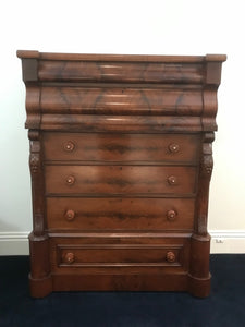 Grand Victorian Chest Of Drawers