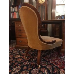 Victorian Mahogany Bedroom Chair