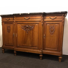 Load image into Gallery viewer, French Mahogany Buffet Display Cabinet
