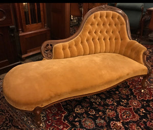 Victorian Mahogany Chaise Lounge