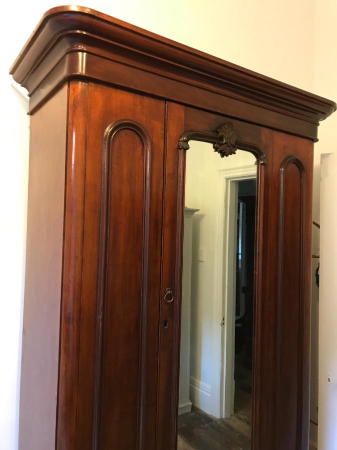 Victorian Cedar Wardrobe – Coburg Hill Antiques