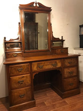 Load image into Gallery viewer, Victorian Walnut Dressing Table
