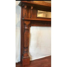 Load image into Gallery viewer, Victorian Mantle With Over Mantle
