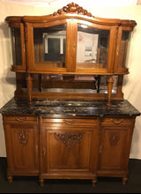 Load image into Gallery viewer, French Mahogany Buffet Display Cabinet
