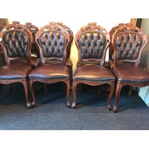 Set Of Eight Baroque Style Chairs