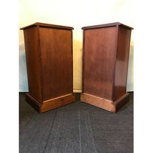 Load image into Gallery viewer, Victorian Mahogany Bedside Cabinets
