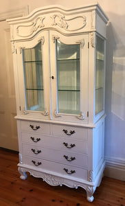 French Style Display Cabinet
