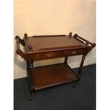 Load image into Gallery viewer, Mahogany Victorian Style Trolley
