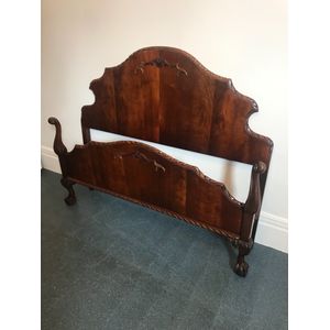 Mahogany Chippendale Bed