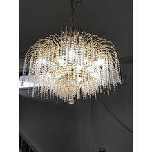 Load image into Gallery viewer, 70s Crystal Chandelier
