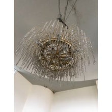 Load image into Gallery viewer, 70s Crystal Chandelier
