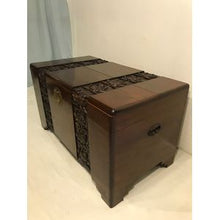 Load image into Gallery viewer, Oriental Camphor Wood Carved Trunk
