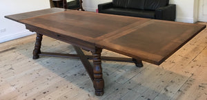 French Oak Extension Table