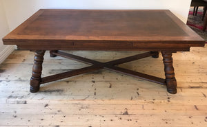 French Oak Extension Table
