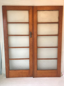Pr Of Art Deco French Doors