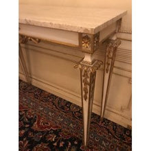 Load image into Gallery viewer, French Style Gilded Console Table
