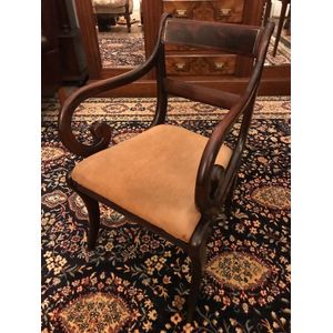 Regency Mahogany Arm Chair