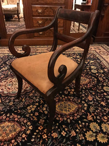Regency Mahogany Arm Chair