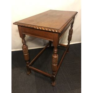Tudor Oak Console / Hall Table