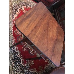 Regency Mahogany Dropside Table