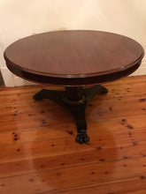 Load image into Gallery viewer, Mahogany Tilt Top Table
