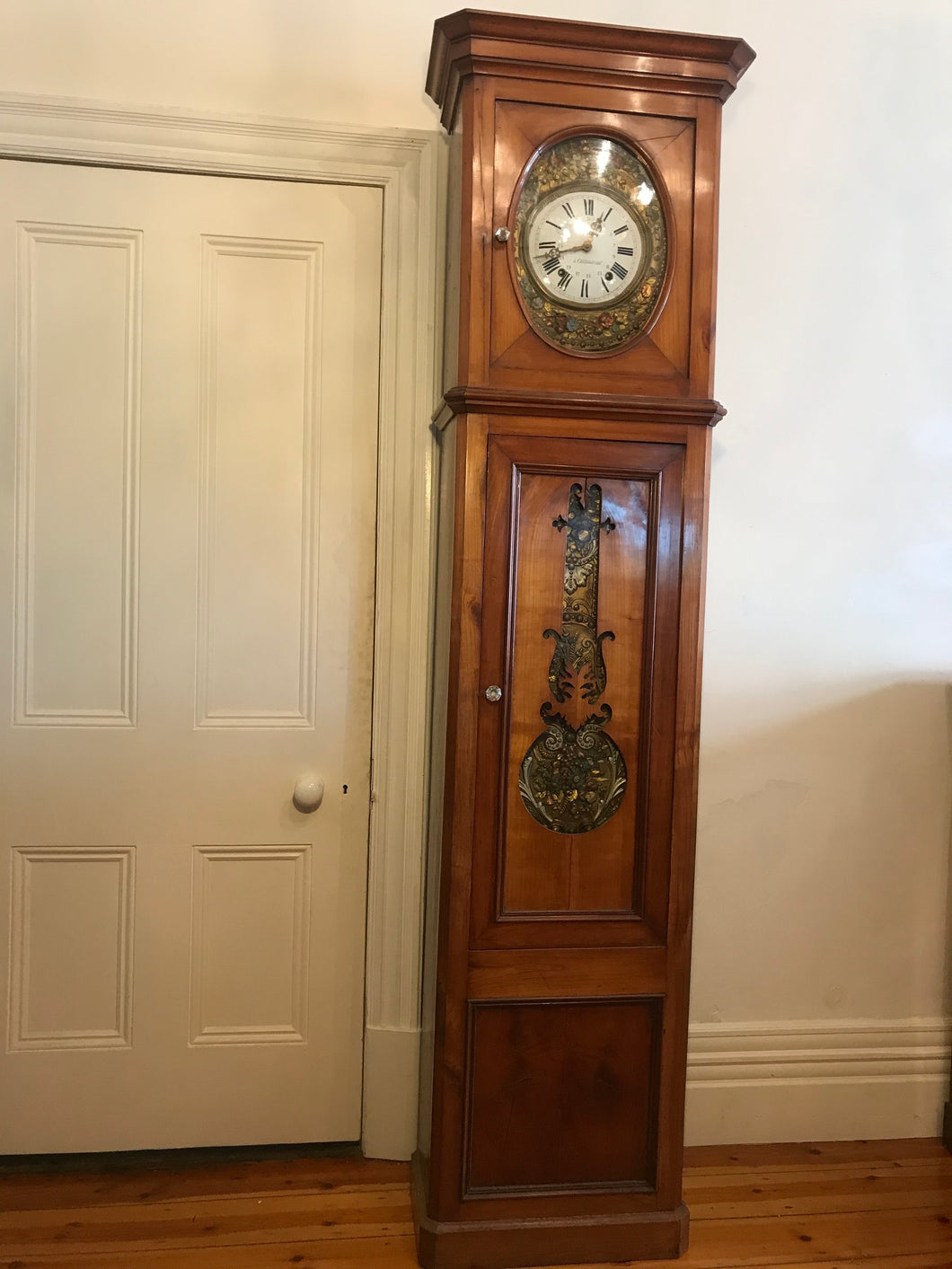 French Longcase clock