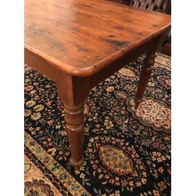 Load image into Gallery viewer, Victorian cedar farmhouse table
