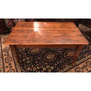 Victorian cedar farmhouse table